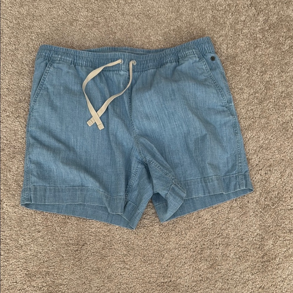 L.L. Bean Blue Jean Shorts Lightweight Relaxed Fit